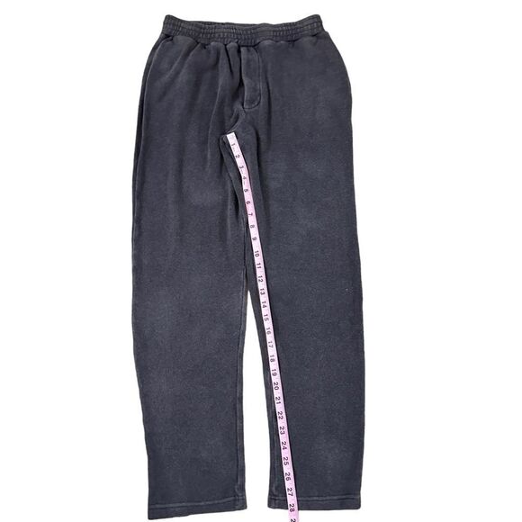 Coach ~ Grey Lounge Pants ~ Made in Italy ~ interior drawstring ~ button fly~ XS - Picture 11 of 12